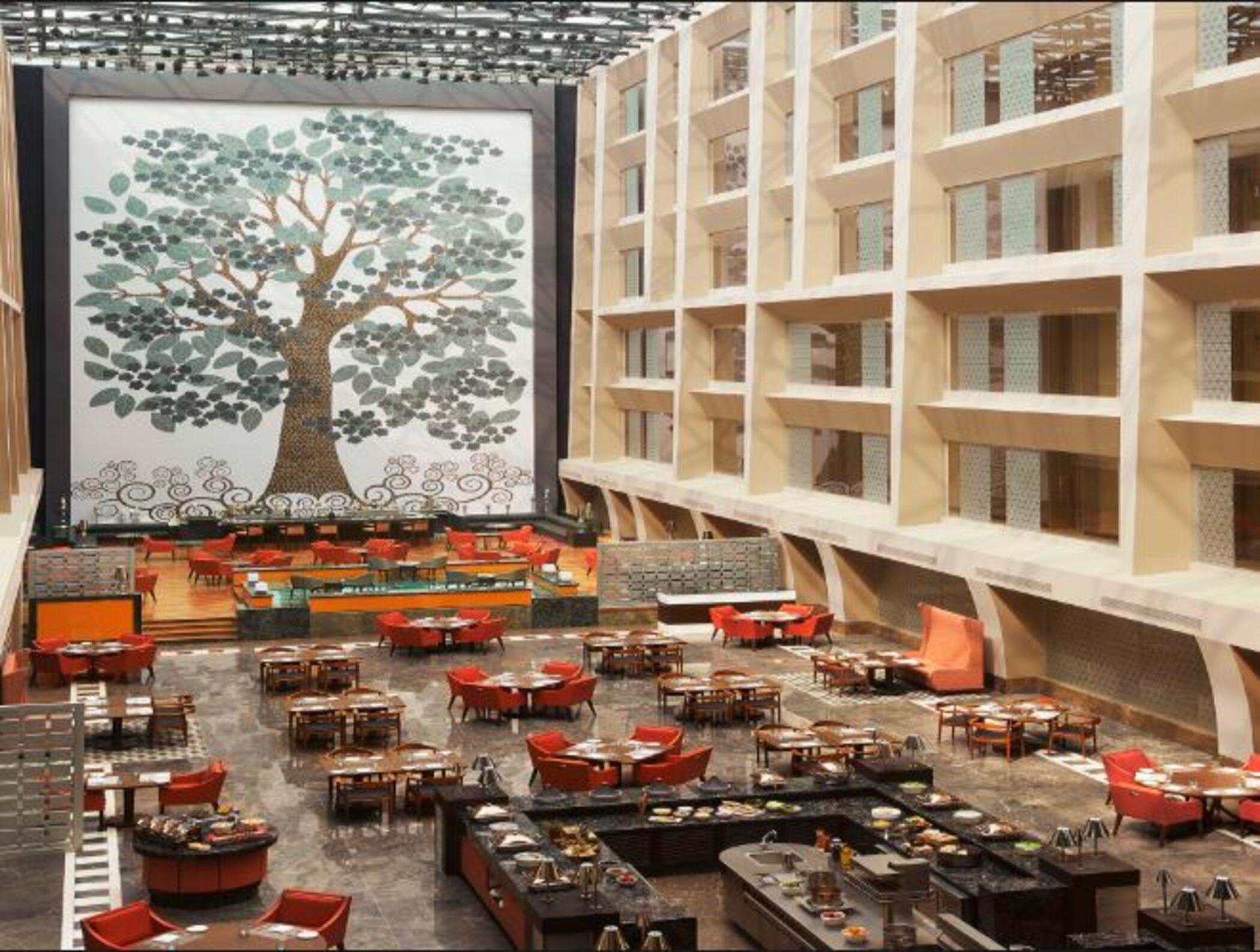 מלון מומביי Taj Lands End מראה חיצוני תמונה The hotel's lobby