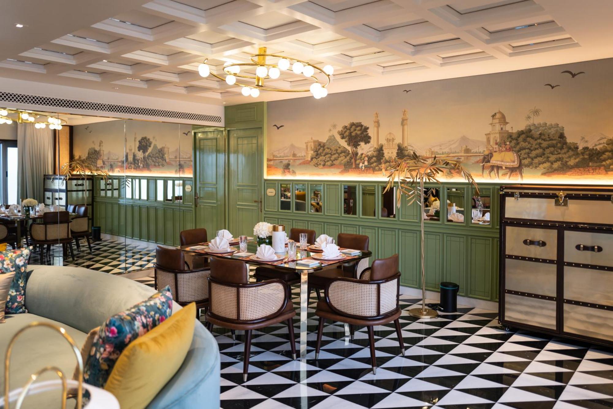 מלון מומביי Taj Lands End מראה חיצוני תמונה The interior of the restaurant