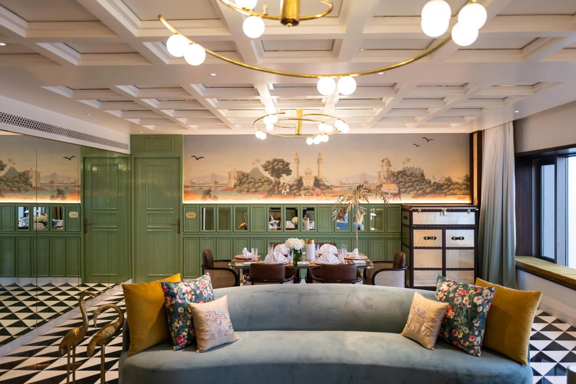 מלון מומביי Taj Lands End מראה חיצוני תמונה The interior of the restaurant
